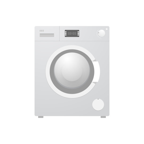 洗衣机灰色符号图片下载