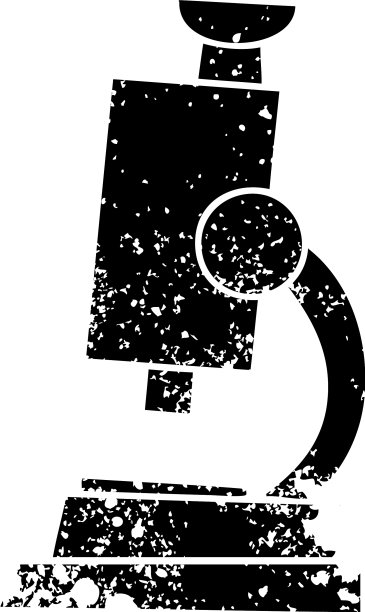 破旧符号科学显微镜图片下载