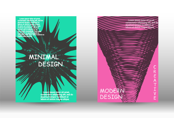 时尚的几何图案图片下载