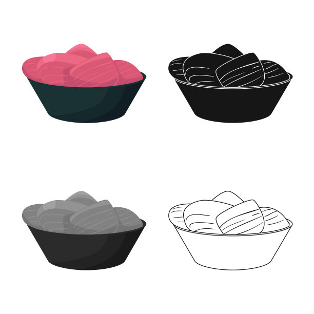 姜和寿司的标志图片下载