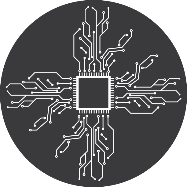 线路板线概念设计图片下载