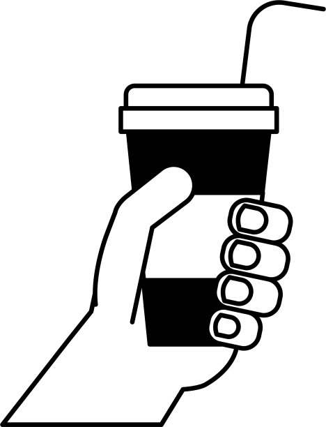 手捧汽水杯看电影图片下载