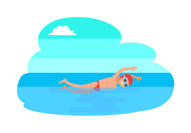 蝶泳男子图片下载