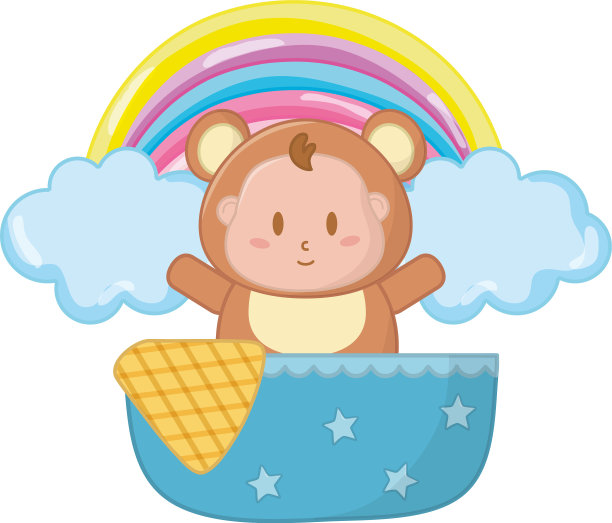 摇篮里的熊装图片下载