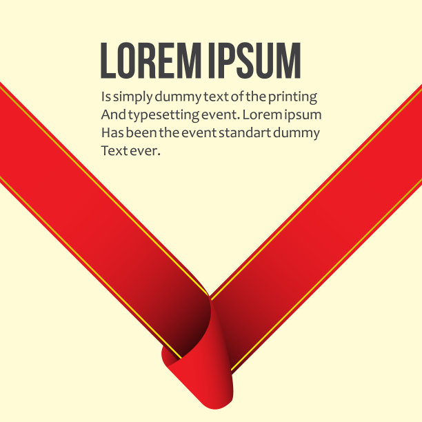 缎带框架模板设计图片下载