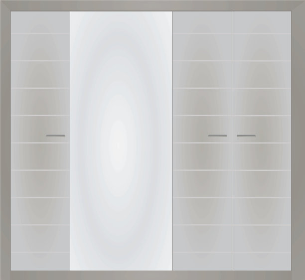 灰色封闭的衣橱图片下载