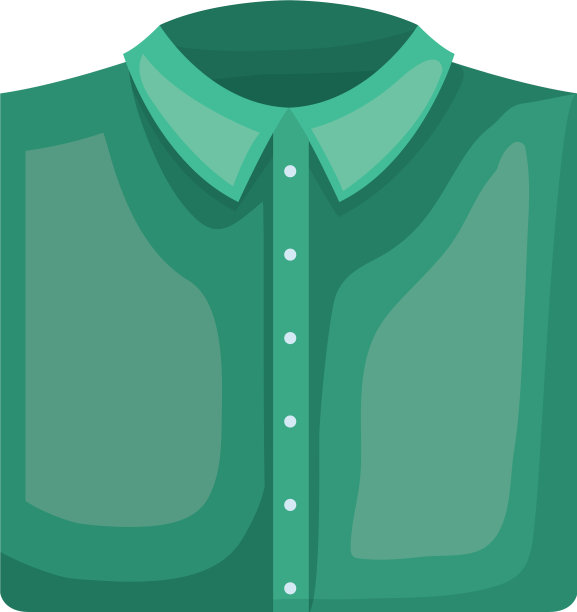 优雅的衬衫折叠男性图标图片下载