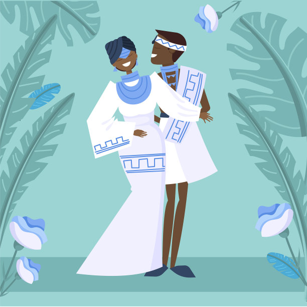 非洲的婚礼图片图片下载