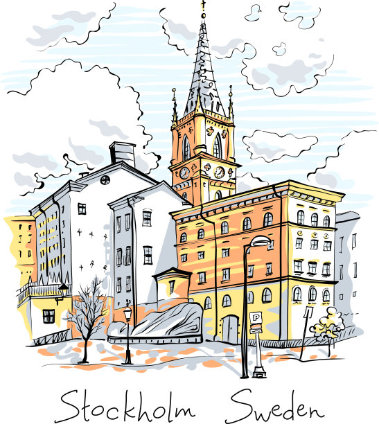 瑞典瑞典的里奇霍尔曼素材图片