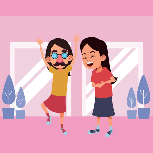 年轻的孩子阿凡达卡通人物图片下载