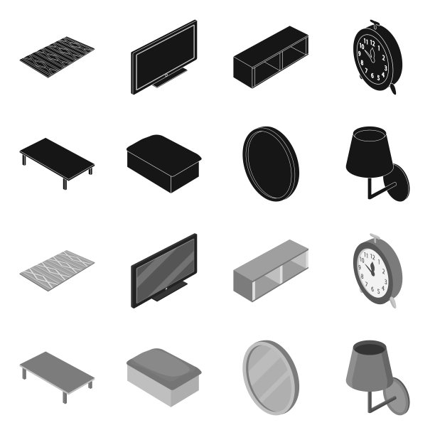 卧室和房间标志图片下载