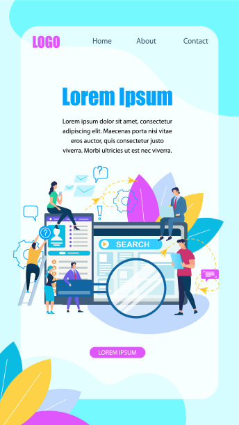 平板电脑和智能手机的开放浏览器搜索图片下载