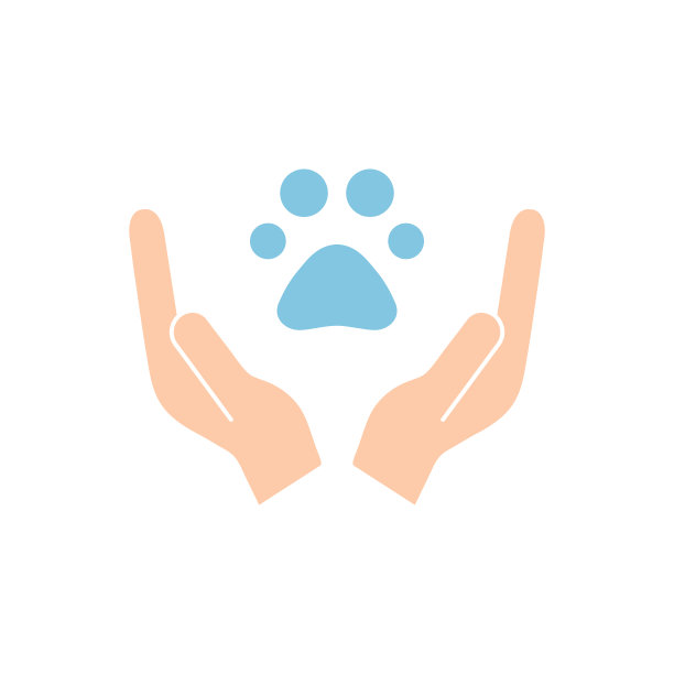 动物帮助矢量插图孤立在白色图片下载