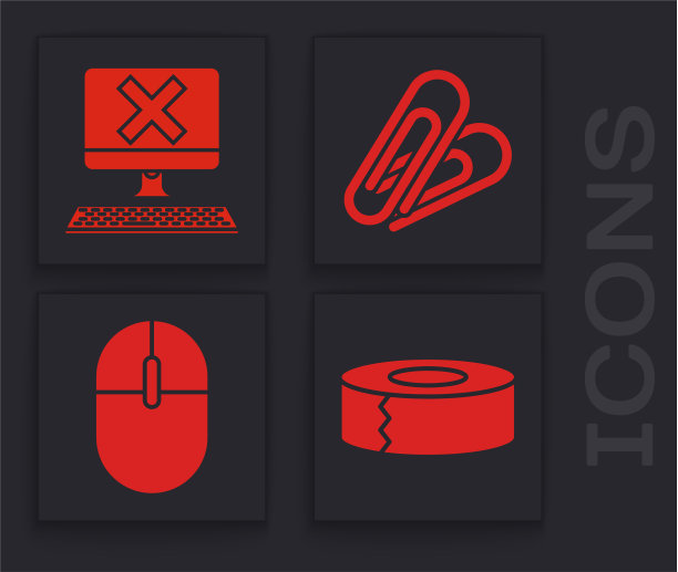 设置苏格兰电脑键盘和x标记图片下载