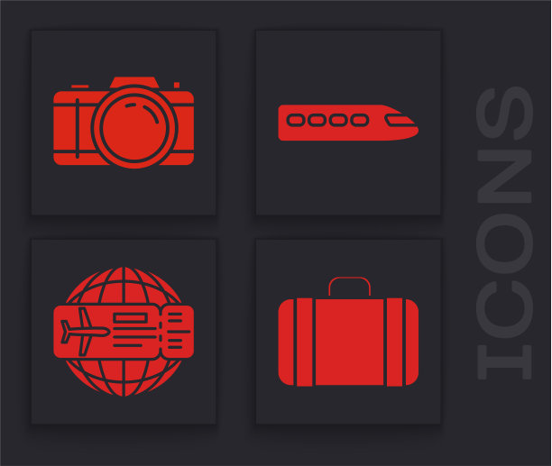 旅行箱为旅行摄影火车和相机图片下载