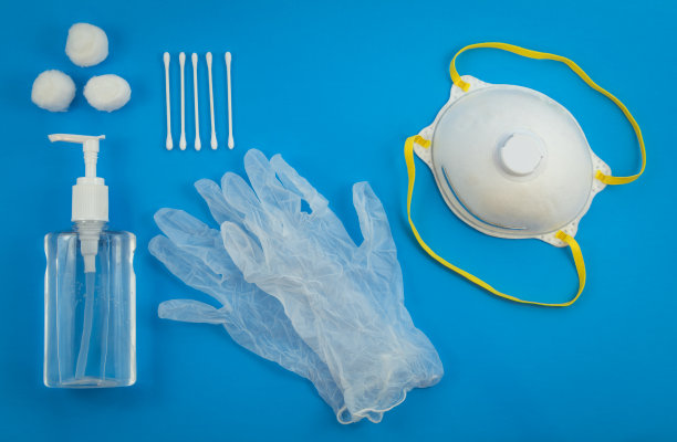 新型冠状病毒肺炎预防概念保健包。图片下载