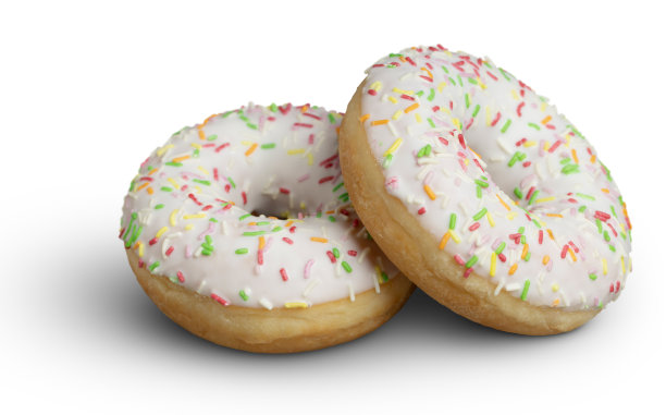 奶油甜甜圈图片下载