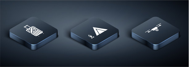 设置等距旅行箱和贴纸图片下载