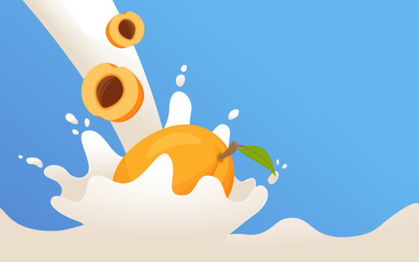 杏仁牛奶飞溅。鸡尾酒摇。图片下载