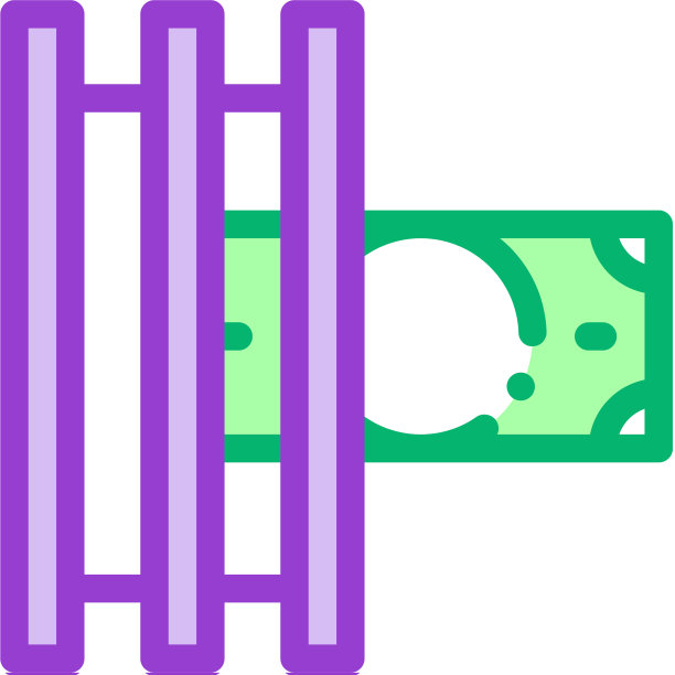 假钱打印机图标轮廓图片下载