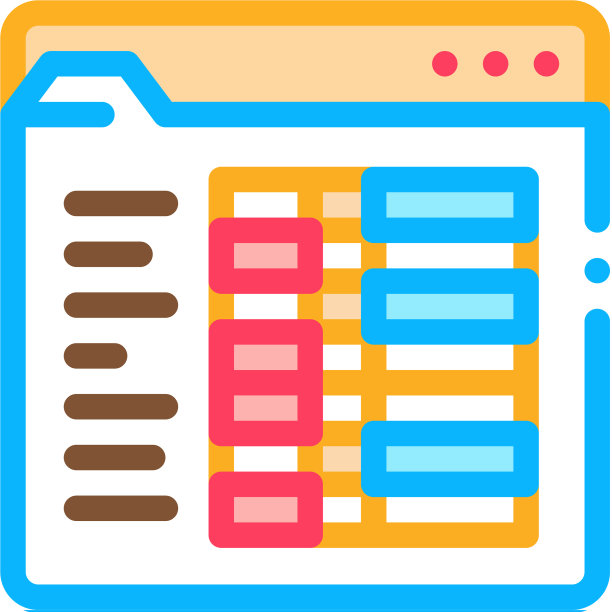 学生统计文件夹图标大纲图片下载