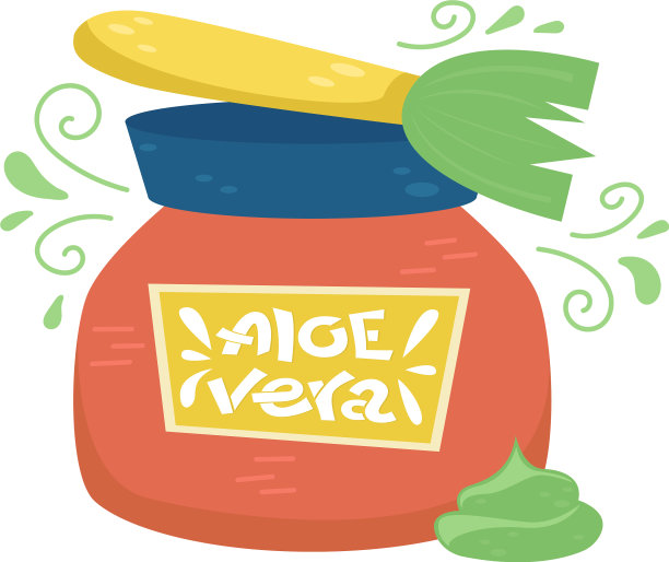 装在装有芦荟的罐子里图片下载