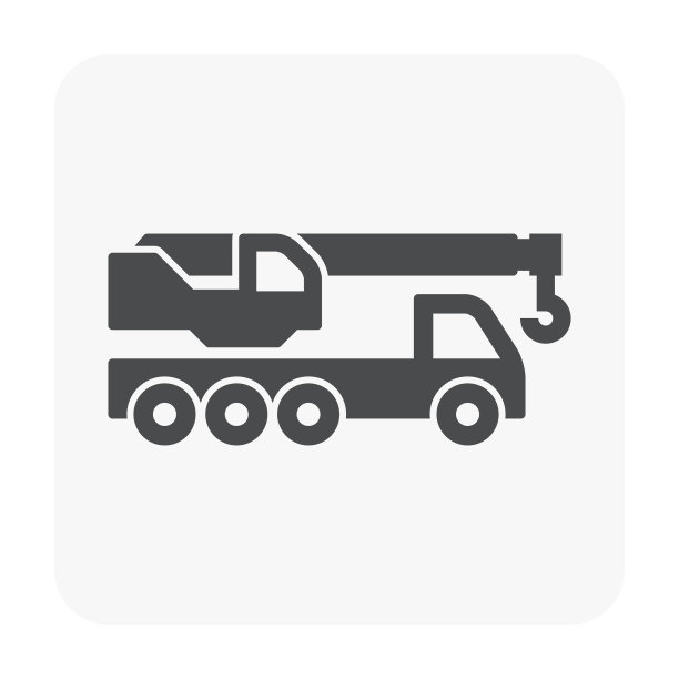 移动式起重机图标图片下载