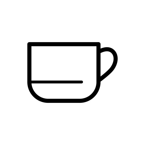 咖啡图标平面矢量模板设计流行图片下载