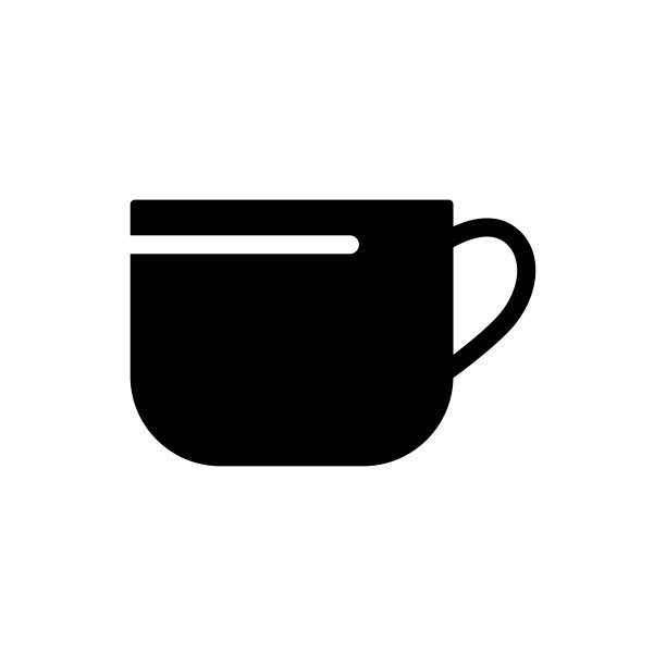 咖啡图标平面矢量模板设计流行图片下载