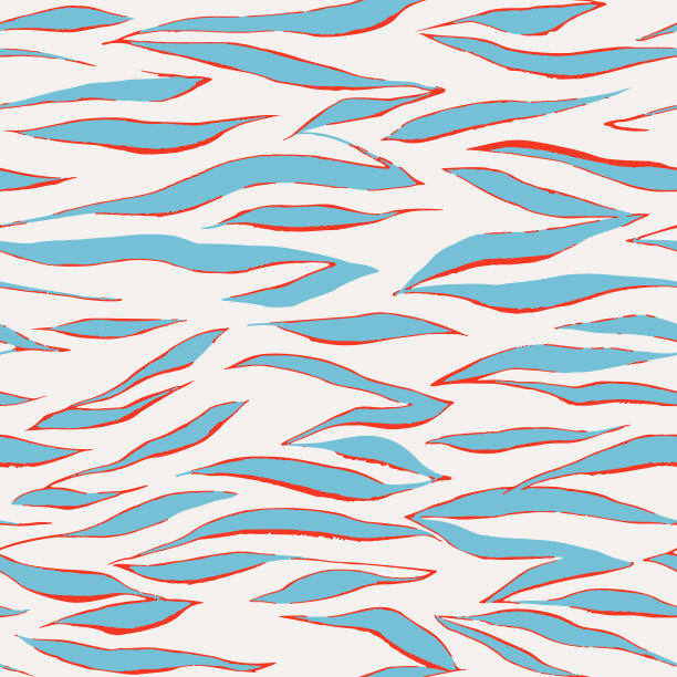 无缝斑马图案。抽象波浪条纹线背景。图片下载