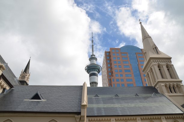 新西兰奥克兰的建筑图片下载