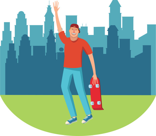 快乐的年轻人图片下载