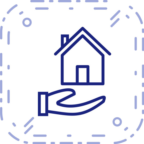 抵押贷款的图标图片下载