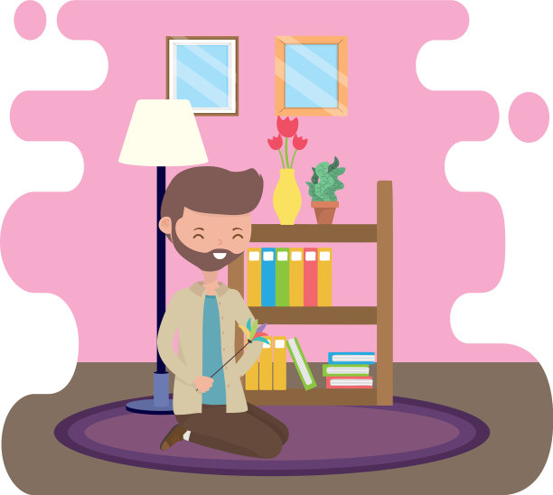 少年男孩卡通猫玩具设计图片下载