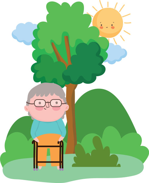 祖父的卡通设计图片下载