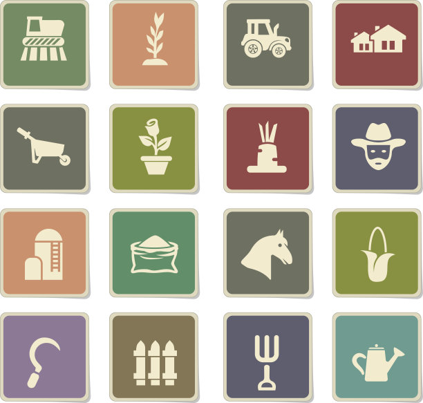 农业图标设置图片下载