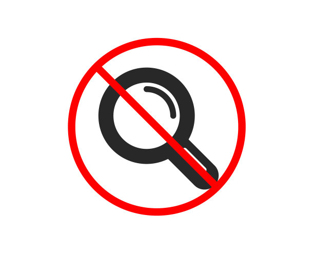 研究图标放大镜标志图片下载