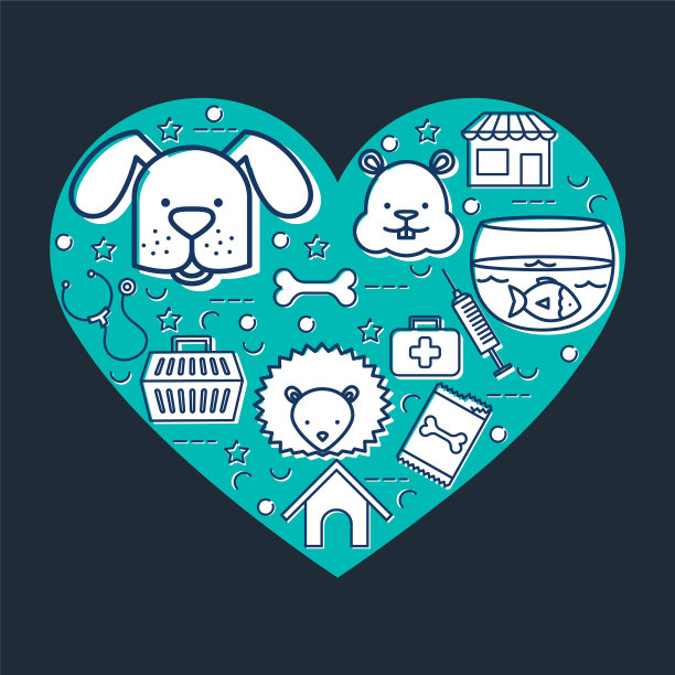 心与宠物商店设置图标图片下载