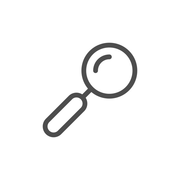 放大镜线性图标图片下载