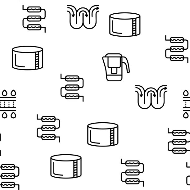 水处理无缝模式图片下载