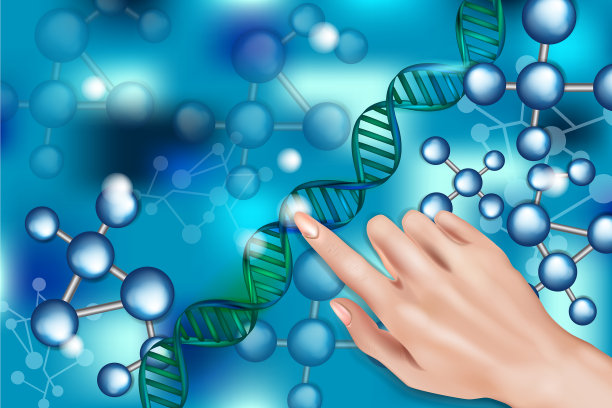 数字dna结构图片下载