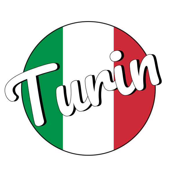 圆形按钮图标意大利国旗与图片下载