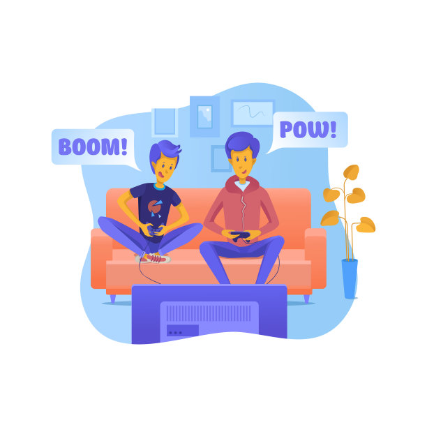 父亲和儿子玩电子游戏图片下载