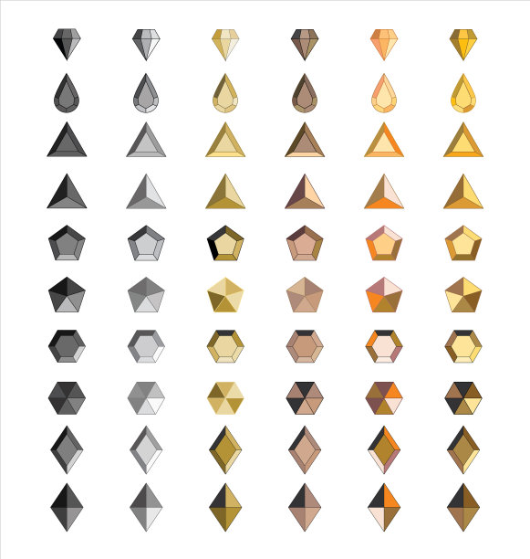 金属螺柱时尚配件图片下载