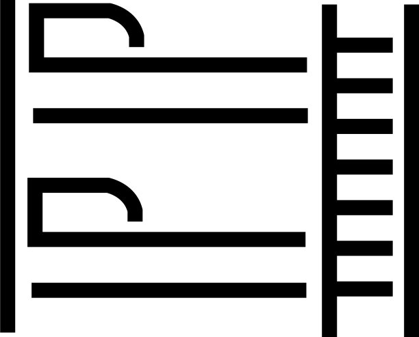双层床的图标图片下载