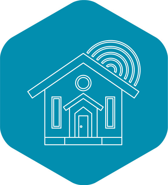 房子图标轮廓风格图片下载