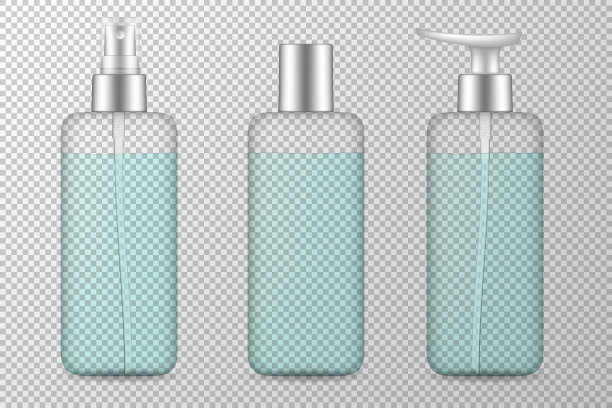 模型化妆品管和水壶图片下载