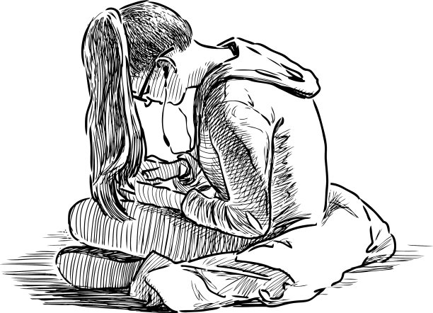 有手机的女学生图片下载