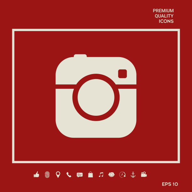 相机符号图标图形元素为您图片下载