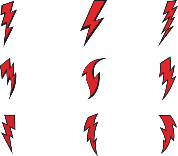 闪电闪电闪电图标图片下载